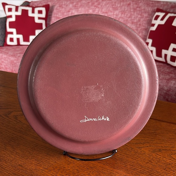 Patriotic Home Primitive Wood Plate - Picture 2 of 3